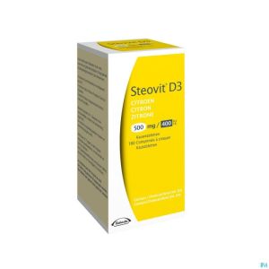 Steovit D3 Citron 500mg/400ui Comp Croq. 180 Flac