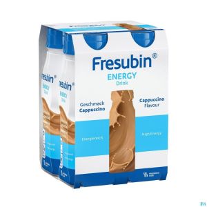 Fresubin Energy Drink Cappuccino Fl 4x200ml