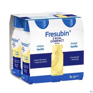 Fresubin 2 Kcal Compact Drink Vanille Fl 4x125ml