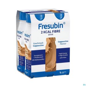 Fresubin 2 Kcal Fibre Drink Cappuccino Fl 4x200ml