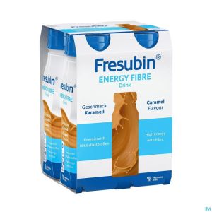 Fresubin Energy Fibre Drink Caramel Fl 4x200ml