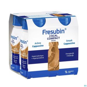 Fresubin 2 Kcal Compact Drink Cappuccino Fl4x125ml