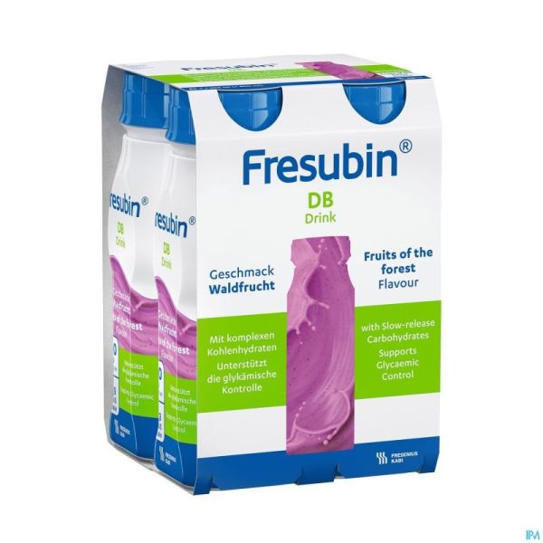 Fresubin Db Drink Fruit Foret 4x200ml