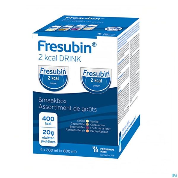 Assortiment de goûts Fresubin 2kcal Drink 